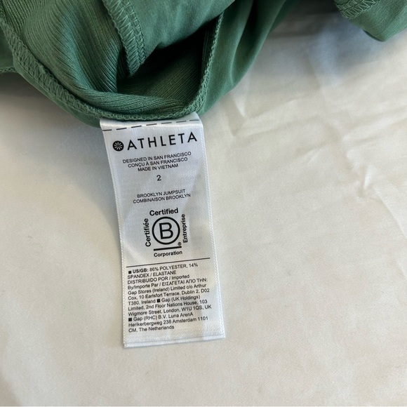 Athleta Brooklyn Jumpsuit (Vineyard Green) - Picture 11 of 12